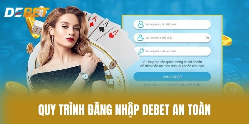 Quy trình Đăng nhập Debet an toàn